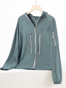 Bird's New Sunscreen Clothing Hooded Men's and Women's Skin Clothing Ice-feeling Coat Thin Sunscreen Clothing Outdoor Mountaineering Essential