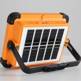 Solar LED Emergency Flood Light Multifunctional Outdoor Camping Light Large Capacity Mobile Charging Baoyuan Stall Light