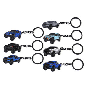 New pickup truck key chain accessories pendant holiday gifts zinc alloy material factory direct supply hot sale