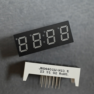 Four-digit digital tube 0.4-inch clock led digital tube display module co-Yin co-Yang digital color screen wholesale