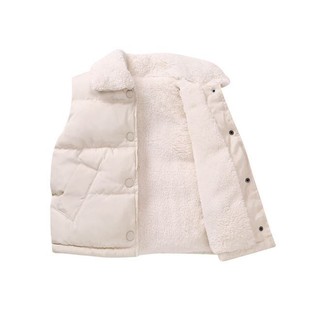 Children's Down Cotton Vest fleece-lined Boys and Girls Baby Casual Vest Warm Vest Fall/Winter