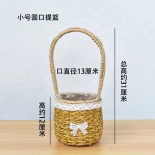 Оптовая оптовая бамбуковая корзина для хранения