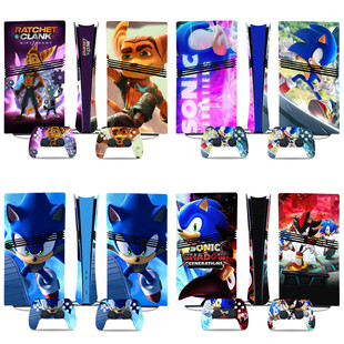 Chivalrous PS5 pro game machine color stickers color film body P5 sticker skin sticker Ratchet