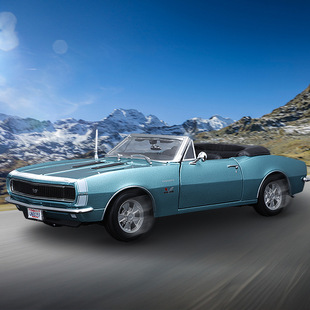 Карта Mechi 1:18 Chevrolet Komero Кабриолет моделирование модели автомобиля из сплава Коллекция игрушек