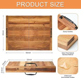Wooden Gas Stove Cover Plate Noodle Board Furnace Cover Household Kitchen Foldable Stove Cutting Board Large Tray with Handle