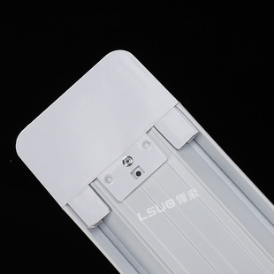 Full spectrum in-line led tube strip light adjustable brightness dimmable bedroom bedside wall light installation-free