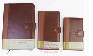Shenshi notebook with buckle soft surface notepad business office notebook stationery diary notebook A5 16 Open