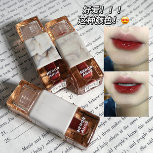 HERORANGE Light Dew Rich Mirror Lip Glaze Антипригарная чашка Отбеливающая помада Водянистая увлажняющая оптовая продажа HR570