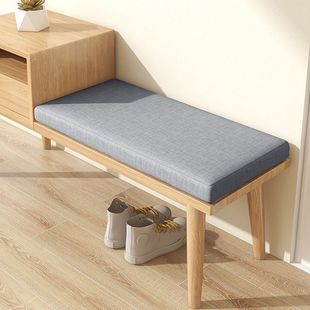 Sofa Cushion Replacement Shoe Stool Entrance Shoe Cabinet Card Seat Soft Bag Household Sponge Cushion Rectangular Factory Direct Sales Batch Na You