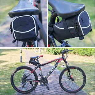Mountain bike road bike riding outdoor Quality Bicycle tail bag saddle bag kit cushion bag car bag seat bag