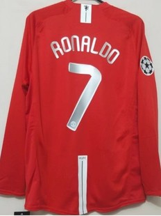 Retro Football Suit Popular AC/22 Kaka 80 Ronaldinho Manchester United Red Devils Beckham Source Factory