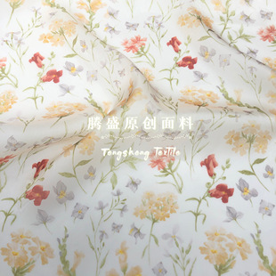 2024 spring and summer printing new glass organza base material replaceable base material Digital Factory Direct printing