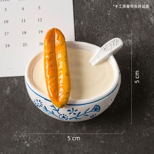 Refrigerator magnet 3d three-dimensional personality creative decoration local food snacks resin magnetic magnet stone wenchuang magnetic stickers