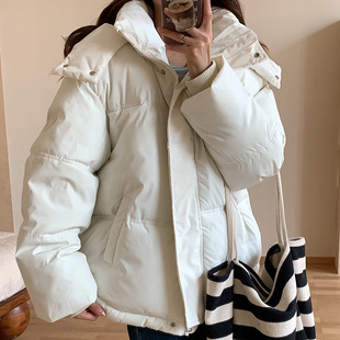 Women Thickened Down Jacket cotton-padded jacket women's short cross-border hooded padded jacket