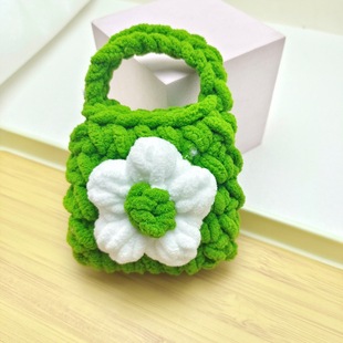 Ручной вязаный крючком Ketong наушники мини-кошелек брелок DIY изготовление аксессуаров для хранения ювелирных изделий подвеска