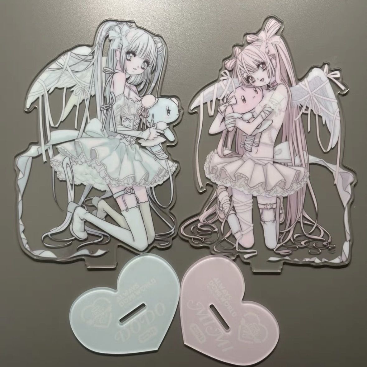 Domi Angel High-Quality Acrylic Standee DIY Ornament Gift for Friends 2D Domi Standee