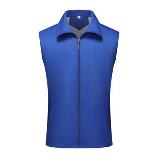 Diamond-shaped Grid Volunteer Red Vest Grid Staff Work Clothes logo Printing Advertising Shirt Party Member's Vest Volunteer Clothes