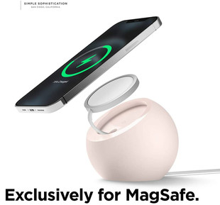 Magsafe силиконовый кронштейн подходит для Apple 12 мобильных телефонов с магнитной всасывающей беспроводной зарядной стойкой для мобильных телефонов настольная зарядная база