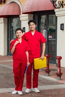 Summer Work Clothes suit Men's and Women's Cotton Tooling Short-sleeved Welding Clothes Labor Protection Clothes Security Electrician Factory Clothes Work Clothes