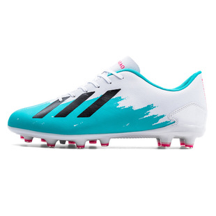 Soccer Shoes Men's Kangaroo Leather AG Spike Summer Messi X19 Short Spike Students Professional Training Children's Breathable Leather Foot