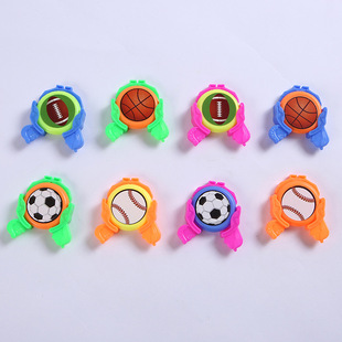 Children's ejection toy Sports Football small flying disc launcher finger skateboard parent-child activities Party small gifts