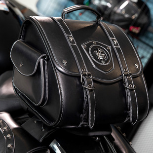 Retro Motorcycle Hanging Bag Harley Motorcycle Supplies European and American Punk Outdoor Riding Device Refitting Bag Cross-border Hot Sale