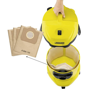 Подходит для мешка-фильтра пылесоса Karcher 6,959-130,0 WD3200 WD3300