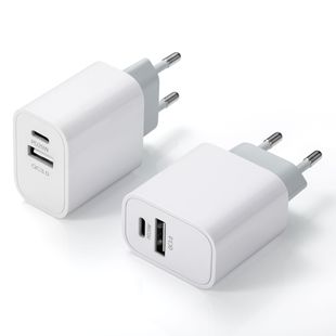 PD20W зарядная головка A + C порт зарядное устройство для мобильного телефона Сертификация CE Европейский стандарт быстрая вспышка зарядная вилка PD зарядное устройство