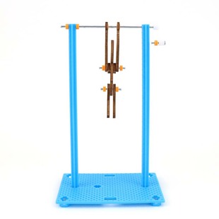 Horizontal bar villain technology small production materials children's creative homemade tumbling horizontal bar sports Scientific Assembly toys