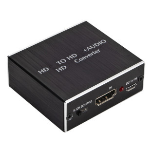 Manufacturers supply HDTV Audio separator 4 kx2g/3D stereo surround Audio optical fiber 5.1 decoding converter