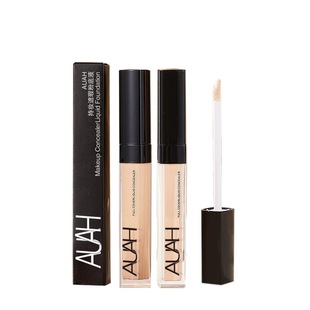 AUAH Concealer Liquid Foundation Delicate Sweat-proof Makeup-holding Waterproof Pockmarks Cover Pores Not Easy to Remove Makeup Students