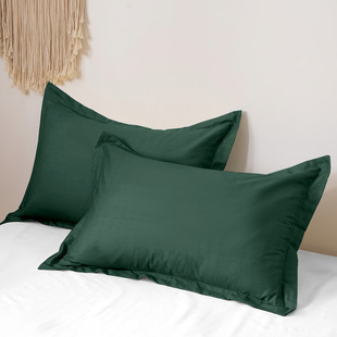 Solid Color Pillowcase Pillowcase Pillowcase Double Pair for Student Dormitory Comfortable Breathable Cross-border Pillowcase