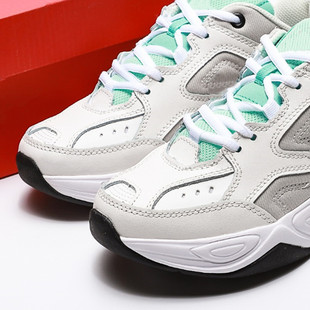 Putian M2k Dady Shoes High Edition Серебряные мужские и женские пары кроссовки увеличены ретро папочка обувь для бега
