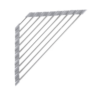 304 stainless steel draining rack sink draining bowl rack foldable triangle draining rack Dish Drying Rack