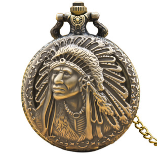 Cross-border best selling quartz pocket watch variety of locomotive/car series pattern quartz large pocket watch factory direct sales