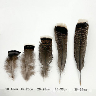 Wholesale handmade DIY decorative feather flower turkey flat headdress material crafts accessories clothing accessories feather