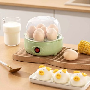 Cross-border Wholesale Household Multi-function Egg Boiler Automatic Power-off Anti-dry Burning Mini Egg Steamer Dormitory Egg Boiling Artifact