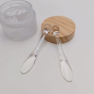 Factory wholesale plastic ABS cream scoop eye cream stick massage stick eye dual-purpose face cream eye cream beauty spoon