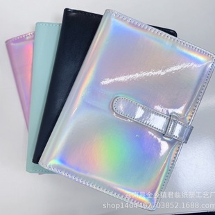 Polo 3 "128 Colorful PU Solid Color Photo Album Laser Album Commemorative Album Photo Business Card Storage Collection
