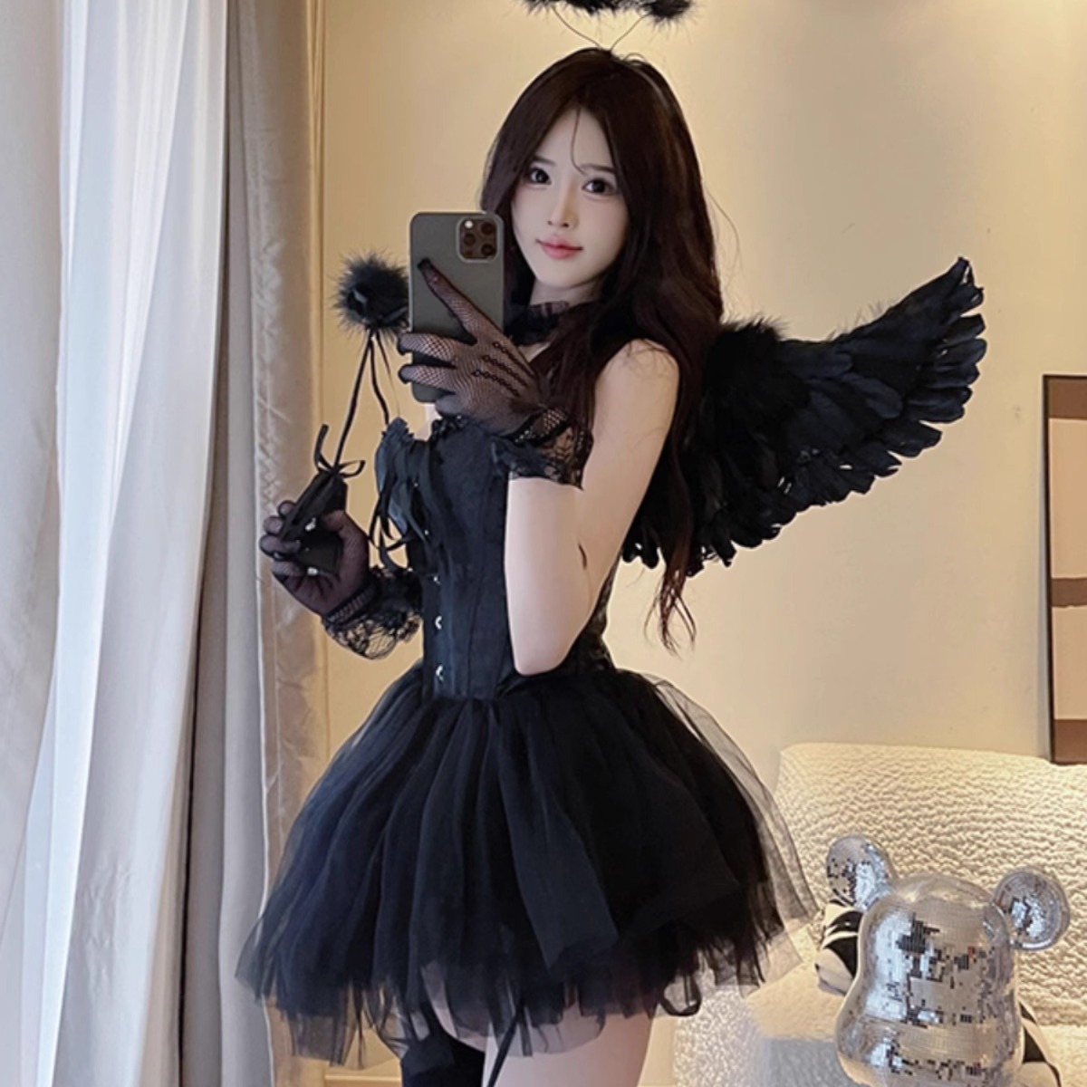 Cosplay Sexy Bunny Girl Bunny Costume Cosplay Halloween Night Party Little Devil Angel Cos Suit