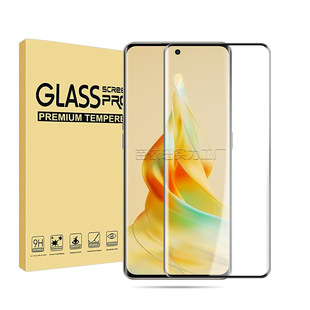 Подходит для Oppo Reno8T 5G изогнутая 3D закаленная пленка Oppo Reno8T полноэкранная стеклянная пленка с горячей изогнутой поверхностью 5G