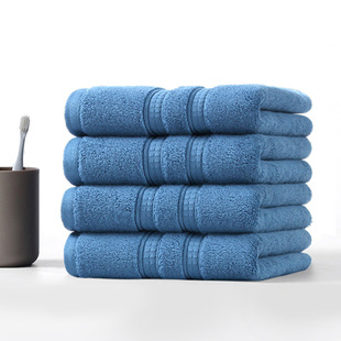 Pure Cotton Type a Cotton Square Towel Wholesale Thickeneded Soft Household Plain Cotton Towel Kidsren's Face Wash Towel Kindergarten