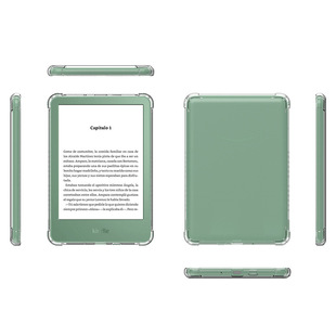 Применимо kindle 2024 защитный чехол четыре угла анти-падение прозрачный K12 KPW6 KC 12th TPU мягкий корпус