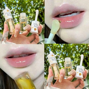 Double care Moisturizing Lip Oil moisturizing moisturizing moisturizing moisturizing lipstick reducing wrinkles anti-cracking softening cutin students