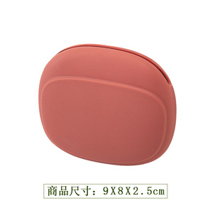 Silicone Headset Storage Bag Amazon Hot Selling Portable Headset Cable Data Cable Storage Box EVA Headset Cable Bag