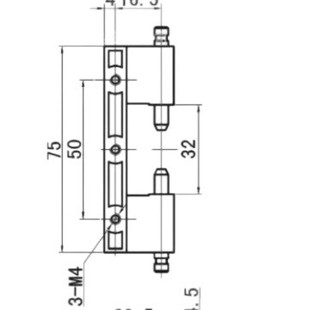 [Factory Supply] CL201-1 Industrial Cabinet Hinge Cabinet Hinge-Hidden Hinge Weitu Hinge Lock