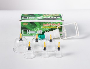 Foreign trade in stock ABC vacuum cupping device household pumping cupping English Arabic non-glass jar