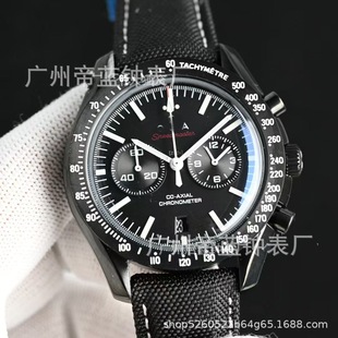 Oujia Speedmaster Series Dark Side of the Moon Watch Moon Watch Date Week Month Display Multifunctional Chronograph Men's Watch