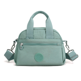 Lightweight Water-repellent Nylon Cloth Bag Fashionable Women's Shoulder Bag Casual Outdoor Shopping Handbag Trendy Crossbody Bag