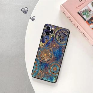 Apple iPhone15Pro Mobile Phone Case Abstract Mandala Dream Catcher Mobile Phone Case for Hair Color Painting Drop-resistant Hair